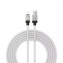 Cablu de Date USB la Lightning Fast Charging, 2.4A, 2m - Baseus CoolPlay Series (CAKW000502) - White