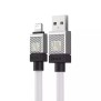 Cablu de Date USB la Lightning Fast Charging, 2.4A, 2m - Baseus CoolPlay Series (CAKW000502) - White