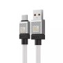 Cablu de Date USB la Type-C Super Fast Charging PD100W, 2m - Baseus CoolPlay Series (CAKW000702) - White