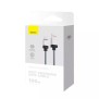 Cablu de Date USB la Type-C Super Fast Charging PD100W, 2m - Baseus CoolPlay Series (CAKW000701) - Black