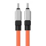 Cablu de Date Type-C la Type-C Super Fast Charging PD100W, 2m - Baseus CoolPlay Series (CAKW000307) - Orange