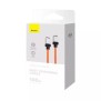 Cablu de Date Type-C la Type-C Super Fast Charging PD100W, 2m - Baseus CoolPlay Series (CAKW000307) - Orange