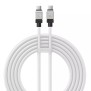 Cablu de Date Type-C la Type-C Super Fast Charging PD100W, 2m - Baseus CoolPlay Series (CAKW000302) - White