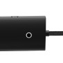 Hub USB to 4x USB3.0, Type-C, 2m - Baseus Lite Series (WKQX030201) - Black