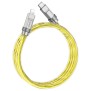 Cablu Type-C la Lightning 20W, 1m - Hoco Crystal (U113) - Gold