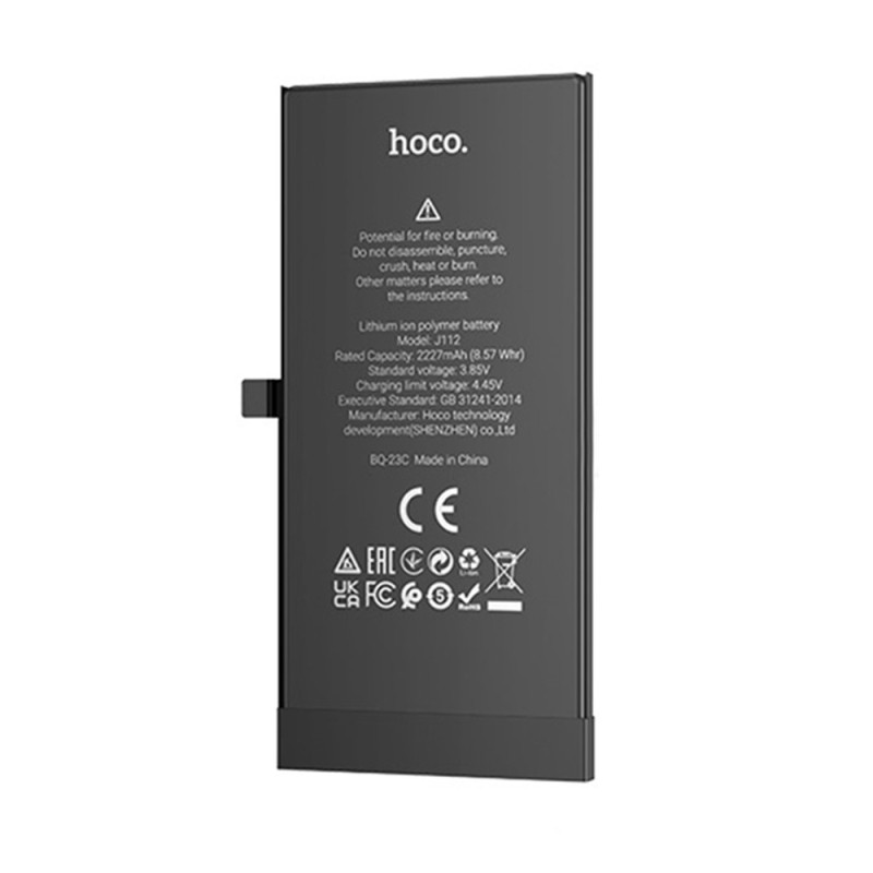 Hoco - Smartphone Built-in Battery (J112) - iPhone 13 mini - 2438mAh - Black