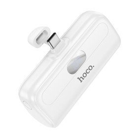 Baterie externa pentru iPhone, 5000mAh - Hoco Cool (J116) - White