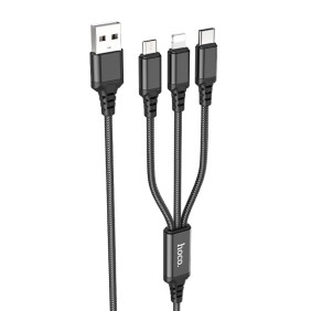 Cablu USB-A la Type-C,...