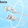 Cablu USB la Lightning, 1.2m - Hoco Regent Colorful (U123) - Black
