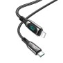 Cablu Type-C la Lightning, 20W, 1.2m - Hoco Extreme (S51) - Black