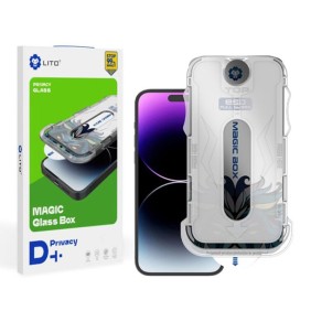 Folie pentru iPhone 12 Pro Max - Lito Magic Glass Box D+ Tools - Privacy