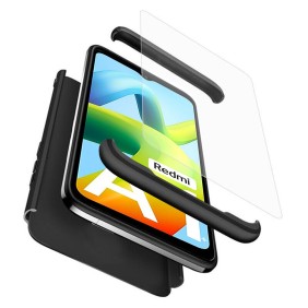 Husa pentru Xiaomi Redmi A1+ / A2+ Folie - GKK 360 - Black
