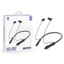 Lito - Bluetooth Earphones (LT-V135) - Wireless Neckband Earbuds for Sport, with Microphone, Bluetooth V5.3, 160mAh - Black