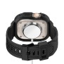 Husa pentru Apple Watch Ultra / Ultra 2 + Curea - Lito Carbon RuggedArmor (LS003) - Black