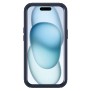 Husa pentru iPhone 15 + Folie - ESR Armor Tough Kickstand HaloLock - Clear Dark Blue