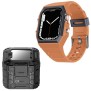 Husa pentru Apple Watch 4 / 5 / 6 / SE / SE 2 / 7 / 8 / 9 (44mm/45mm) + Curea - Lito Sport RuggedArmor (LS005) - Orange