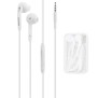 Samsung - Original Wired Earphones (EO-EG920BW) - Jack 3.5mm, In-Ear, Microphone, Volume Control, 1.2m - White (Blister Packing)