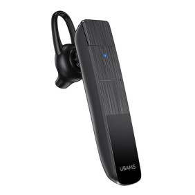 Casca Bluetooth 5.0 cu Microfon, Noise-Cancelling - Usams (BHUBT201) - Black