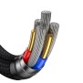 Usams - Data Cable 6in1 U85 (US-SJ645) - Fast Charging PD100W, USB, Type-C to Lightning, Micro-USB, USB-C, 1.2m - Purple