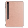 Husa pentru Samsung Galaxy Tab S7 Plus / S8 Plus / S7 FE - Techsuit FoldPro - Rose Gold