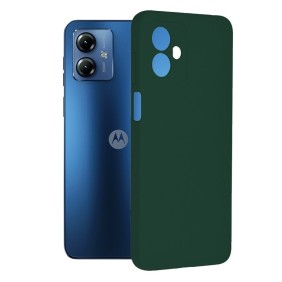 Husa pentru Motorola Moto G14 - Techsuit Soft Edge Silicone - Dark Green