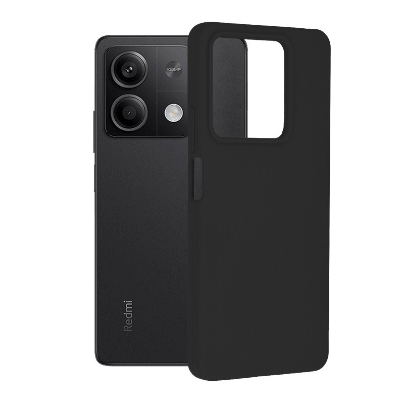 Husa pentru Xiaomi Redmi Note 13 5G - Techsuit Soft Edge Silicone - Black