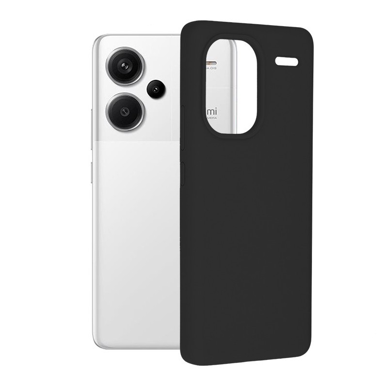 Husa pentru Xiaomi Redmi Note 13 Pro+ 5G - Techsuit Soft Edge Silicone - Black