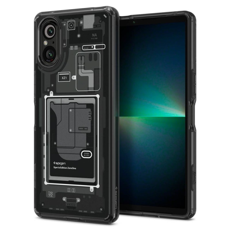 Husa pentru Sony Xperia 5 V - Spigen Ultra Hybrid Zero One - Matte Black