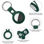 Husa pentru AirTag - Techsuit Secure Leather Holder (SLH1) - Green