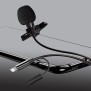 Micofon tip Lavaliera Lightning, Jack Female 3.5mm, Noise Reduction - Techsuit (WL1) - Black