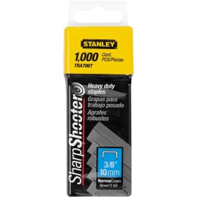 Stanley 1-TRA706T, capse 3/8 " pentru aplicatii profesionale, 10mm, 1000 buc tip G 4/11/140, blister