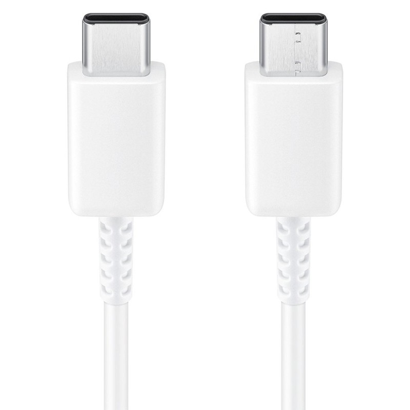 Samsung - Data Cable (EP-DG977BWE), Type-C to Type-C, 100W, 0.98m - White (Bulk Packing)