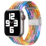 Curea pentru Apple Watch 1/2/3/4/5/6/7/8/9/SE/SE 2 (38/40/41mm) - Techsuit Watchband (W032) - Heartbeat Purple