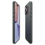 Husa pentru iPhone 15 Pro Max - Spigen Thin Fit - Abyss Green