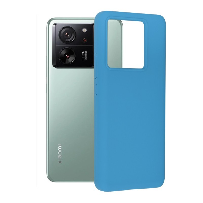 Husa pentru Xiaomi 13T / 13T Pro - Techsuit Soft Edge Silicone - Denim Blue