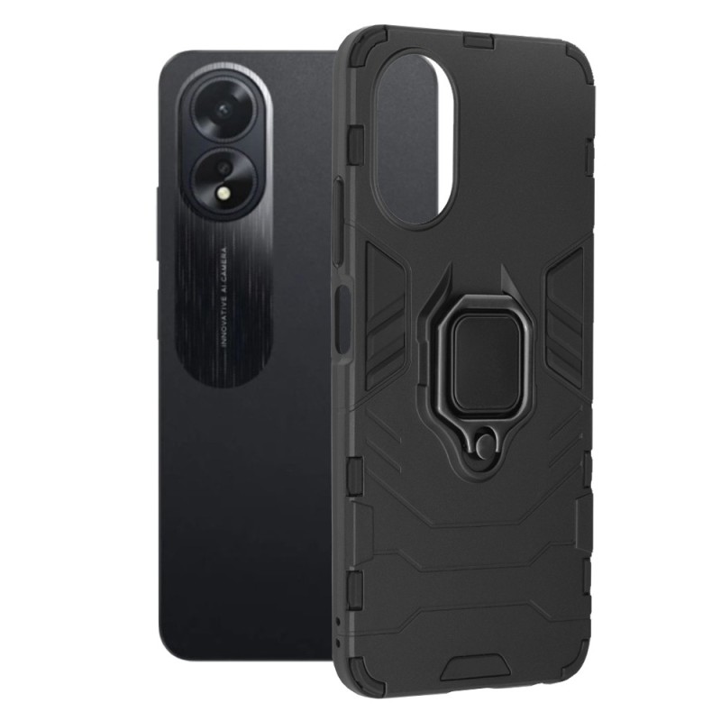 Husa pentru Oppo A38 - Techsuit Silicone Shield - Black