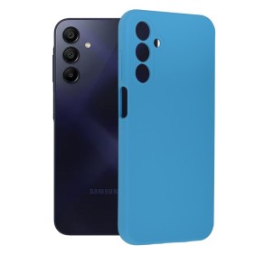 Husa pentru Samsung Galaxy A15 4G / A15 5G - Techsuit Soft Edge Silicone - Denim Blue