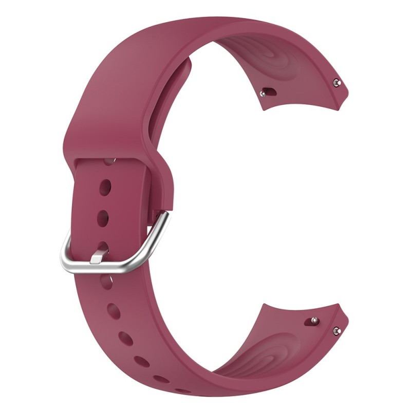 Curea pentru Huawei Watch GT 2 46mm / GT 3 46mm, Xiaomi Watch S1 Pro / Active - Techsuit Watchband (W003) - Wine Red