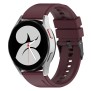 Curea pentru Samsung Galaxy Watch4 40mm - Techsuit Watchband 20mm (W026) - Burgundy