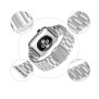 Curea pentru Apple Watch 1/2/3/4/5/6/7/8/9/SE/SE 2 (38/40/41mm) - Techsuit Watchband (W036) - Silver