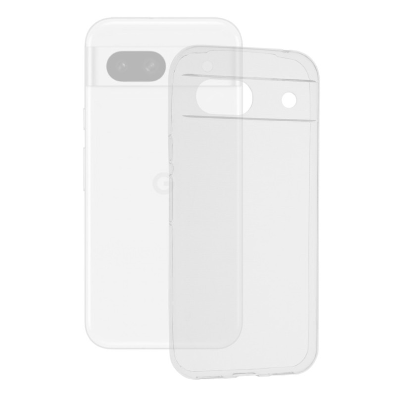 Husa pentru Google Pixel 8a - Techsuit Clear Silicone - Transparent