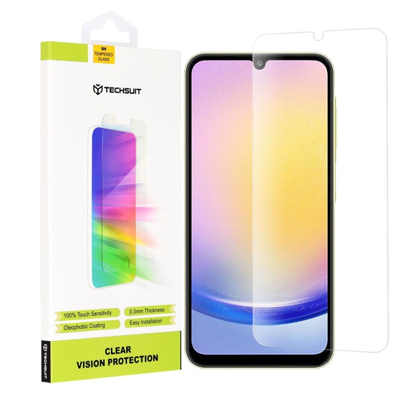 Folie pentru Samsung Galaxy A25 5G - Techsuit Clear Vision Glass - Transparent