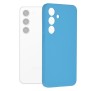 Husa pentru Samsung Galaxy S24 - Techsuit Soft Edge Silicone - Denim Blue