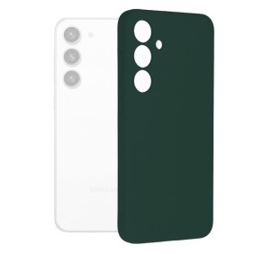 Husa pentru Samsung Galaxy S24 Plus - Techsuit Soft Edge Silicone - Dark Green