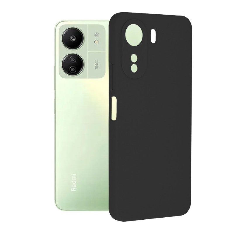 Husa pentru Xiaomi Redmi 13C 4G / Poco C65 - Techsuit Soft Edge Silicone - Black