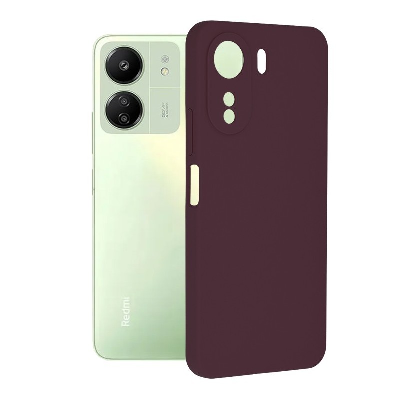 Husa pentru Xiaomi Redmi 13C 4G / Poco C65 - Techsuit Soft Edge Silicone - Plum Violet