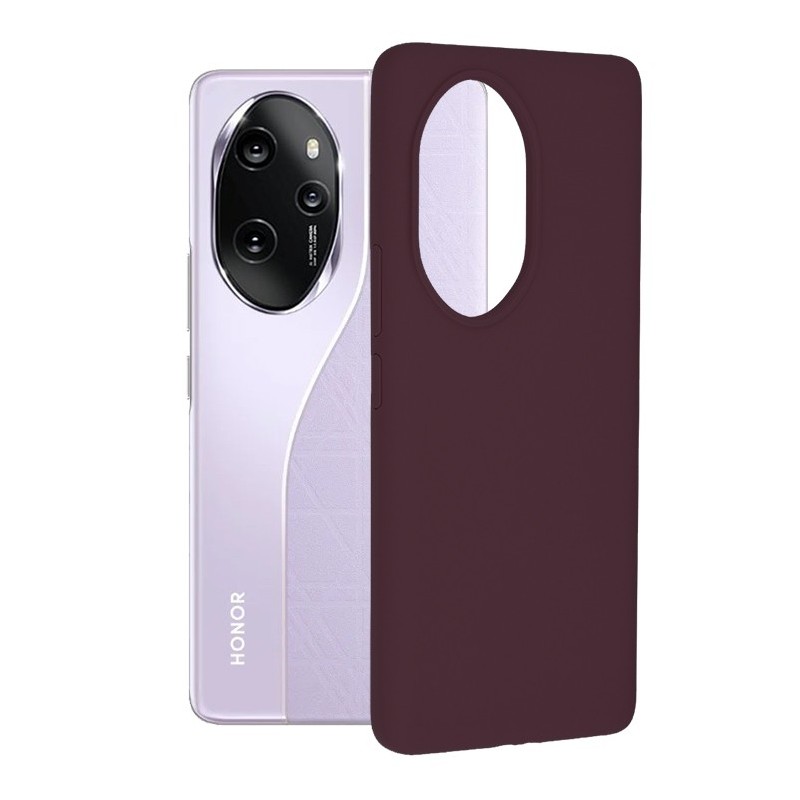 Husa pentru Honor 100 Pro - Techsuit Soft Edge Silicone - Plum Violet