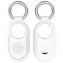 Husa pentru Samsung Galaxy SmartTag2 - Techsuit Smiling Silicone - White