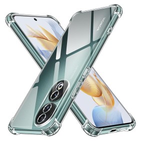 Husa pentru Honor X6a - Techsuit Shockproof Clear Silicone - Clear