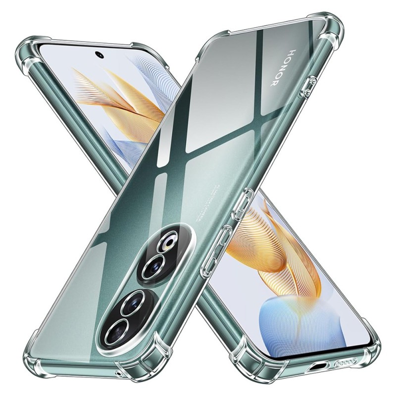 Husa pentru Honor X9a - Techsuit Shockproof Clear Silicone - Clear